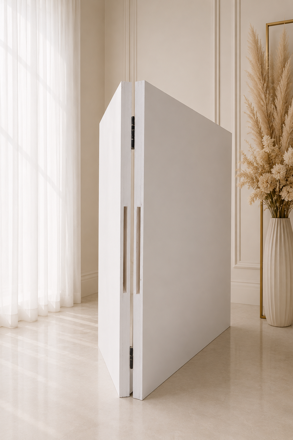 White Arch Backdrop Panel Small (Rental)