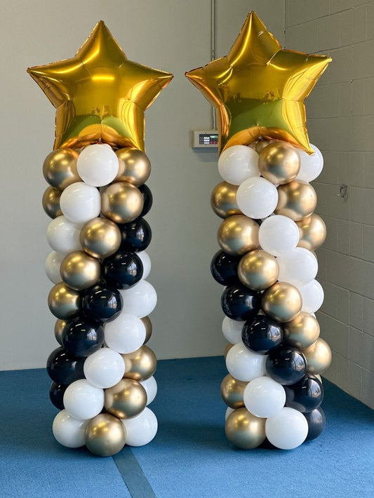 Balloon Column/Pillar With Mylar top Supershape 2