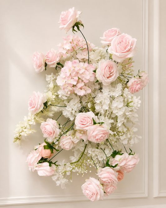 Blush Garden Floral Arrangement (Rental)