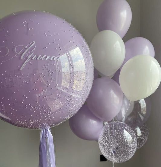 Helium balloon bouquet for woman 05