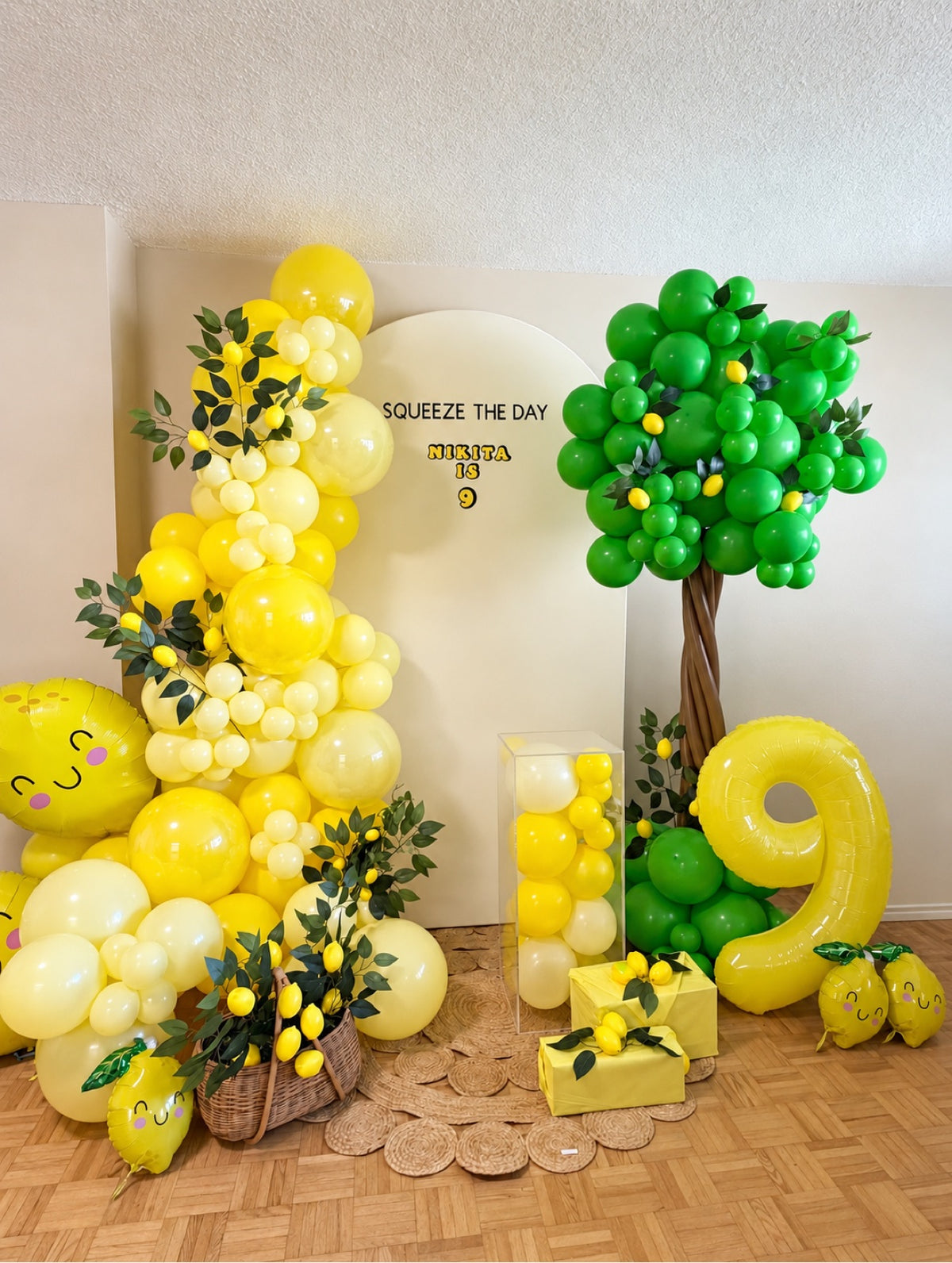 lemon birthday decor Ottawa