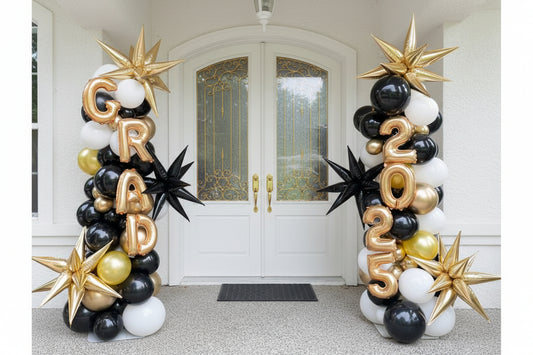 Graduation Entrance Balloon Columns