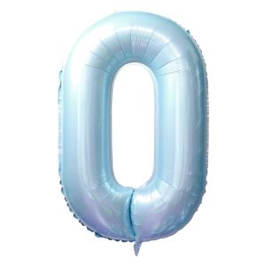 Foil Number Balloon  0  – 34” (Helium Balloon)