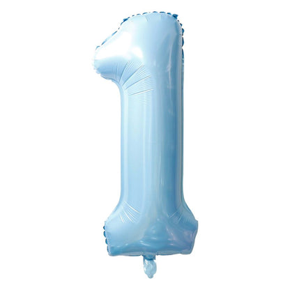 Foil Number Balloon  1  – 34” (Helium Balloon)