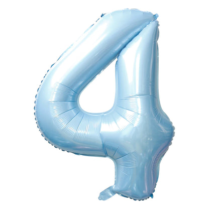 Foil Number Balloon  4  – 34” (Helium Balloon)