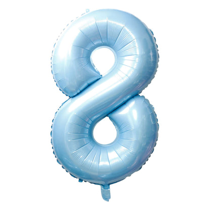 Foil Number Balloon  8  – 34” (Helium Balloon)