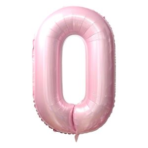 Foil Number Balloon  0  – 34” (Helium Balloon)