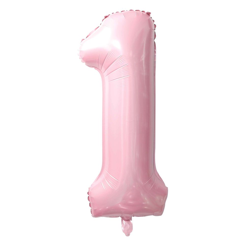 Foil Number Balloon  1  – 34” (Helium Balloon)
