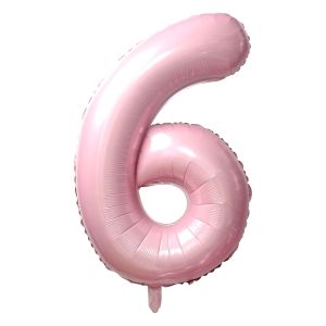 Foil Number Balloon  6  – 34” (Helium Balloon)