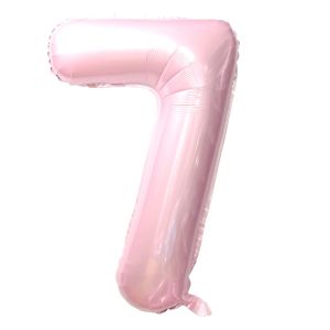Foil Number Balloon  7  – 34” (Helium Balloon)