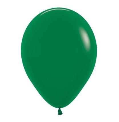 11" Forest Green Balloon