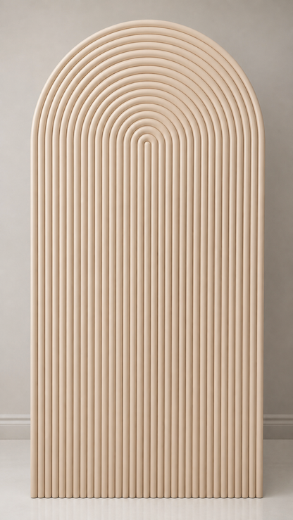Oval Ripple Backdrop (Rental)