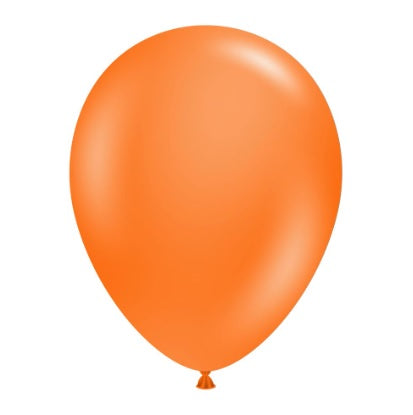 11"Orange Balloon