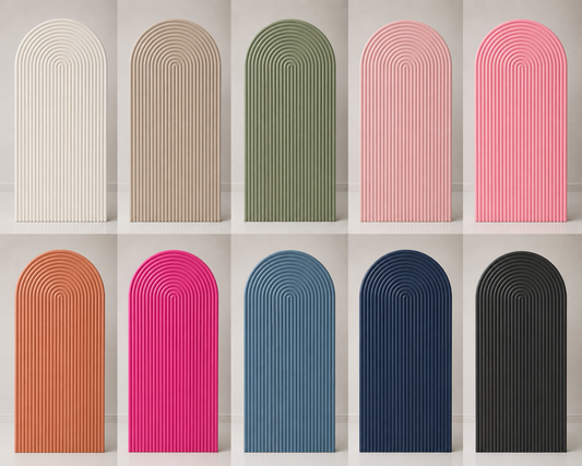 Oval Ripple Backdrop (Rental)
