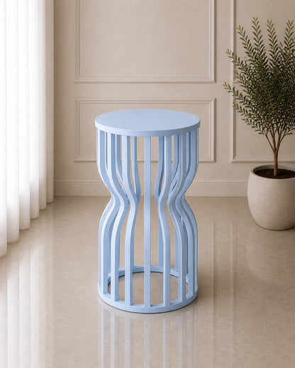 Slatted Plinth Pedestal | Rental