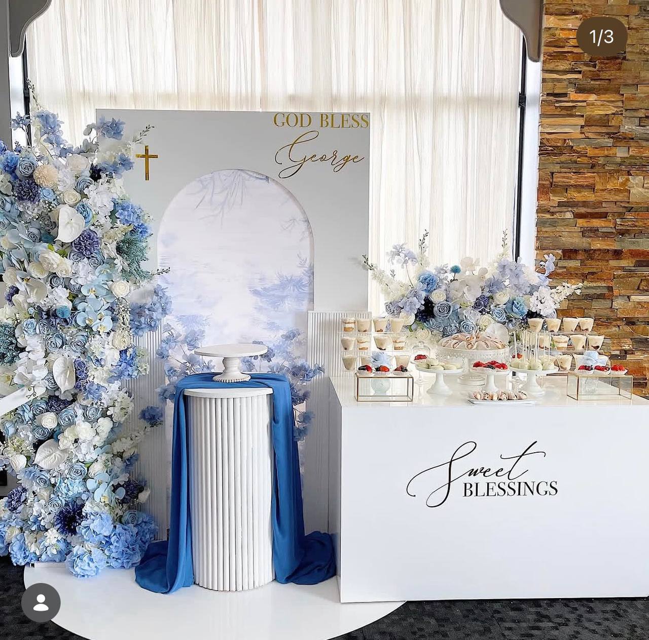 Dessert & Cake Display Table (Rental)