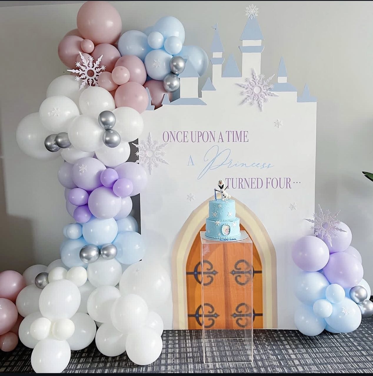Princess Castle Backdrop (Rental)