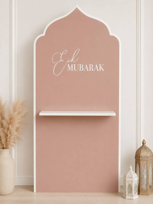 Eid Mubarak Arch Shelf Backdrop