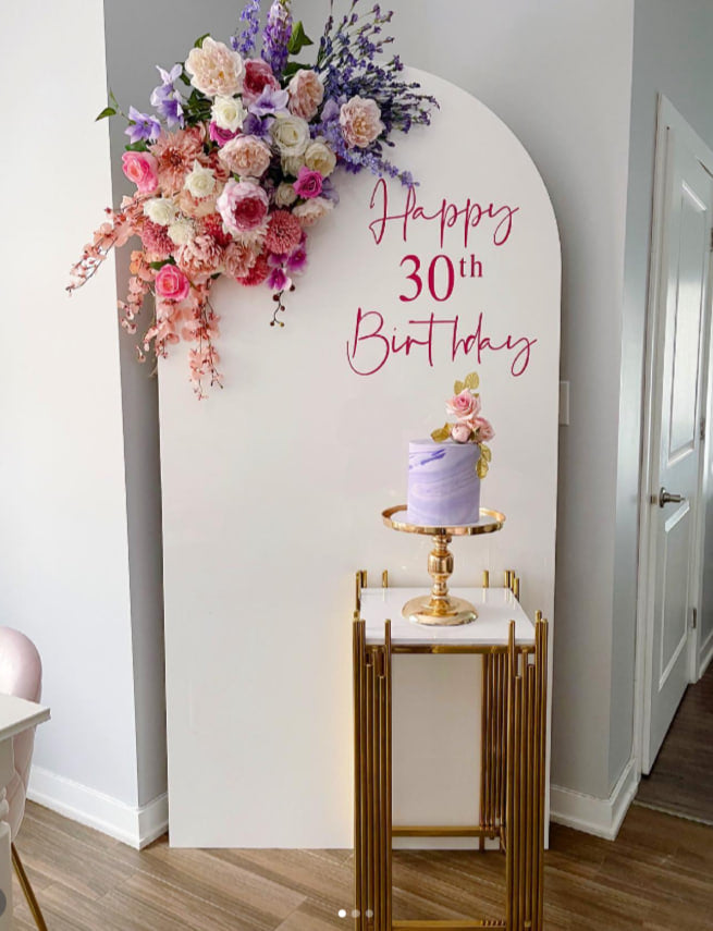 Modern Arch Backdrop (Rental)