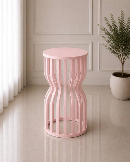 Slatted Plinth Pedestal | Rental