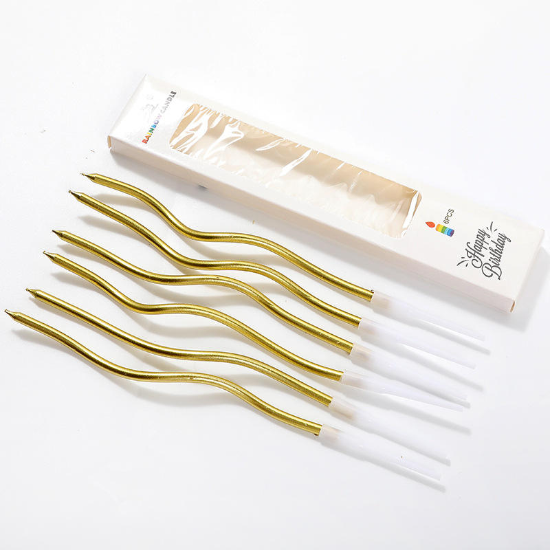 Spiral Birthday Candles (6 pcs/pack)