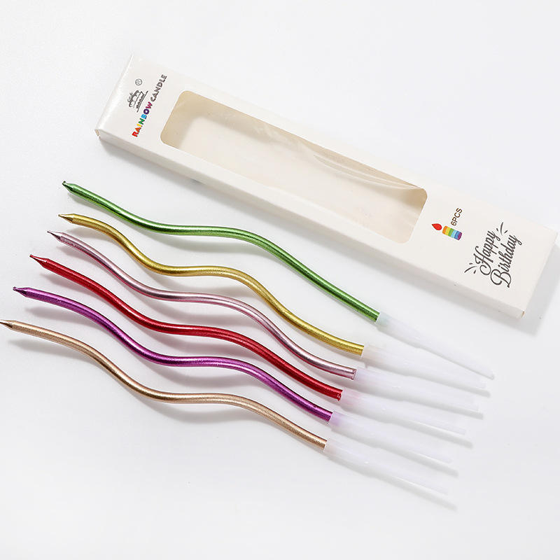 Spiral Birthday Candles (6 pcs/pack)