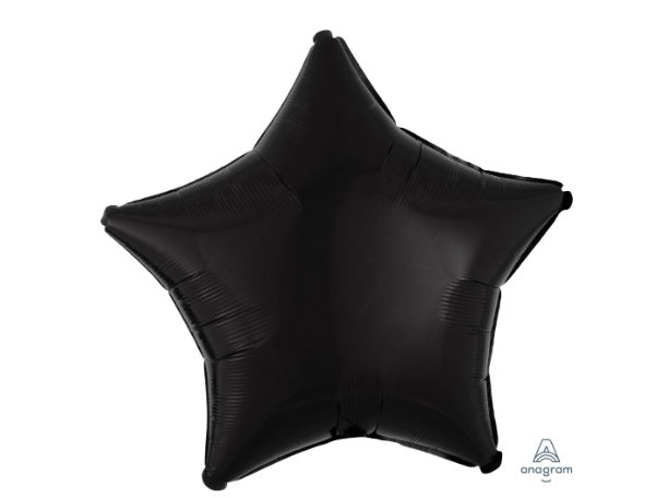 18" Black Star Balloon