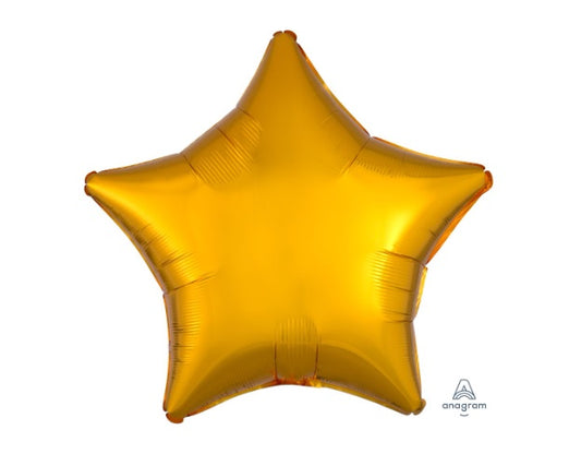 18" Metallic Gold Star Balloon