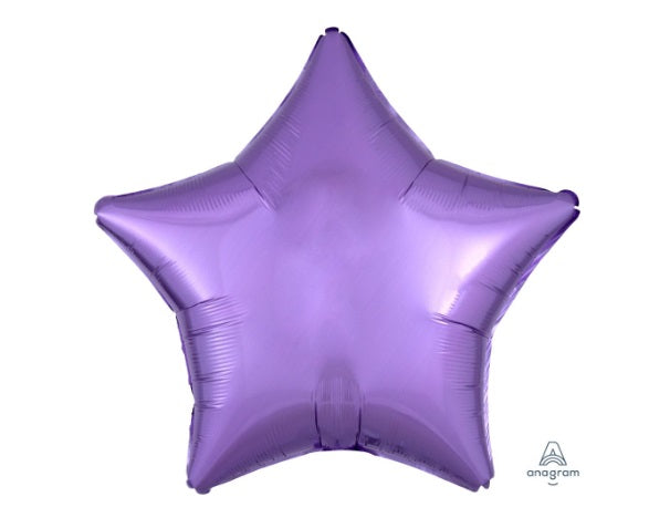 18" Pearl Lavender Star Balloon