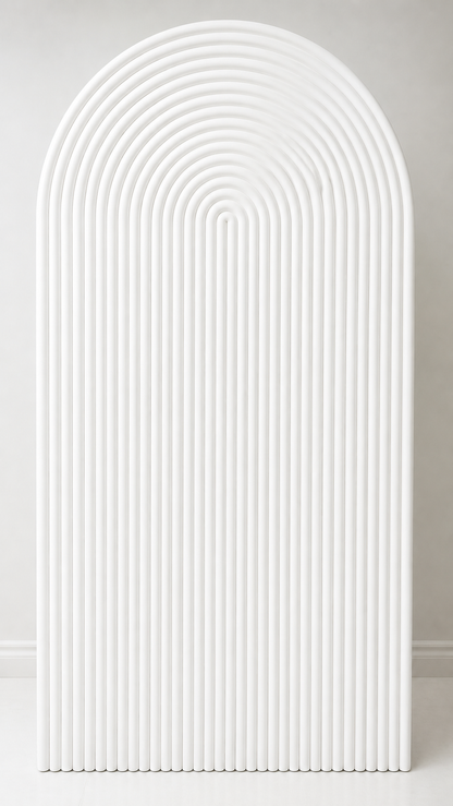 Oval Ripple Backdrop (Rental)